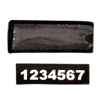 Pochette plastique transparente et NUB